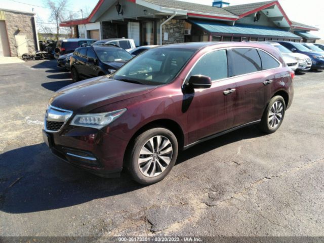 5FRYD3H46FB006202 Acura Mdx Tech Pkg