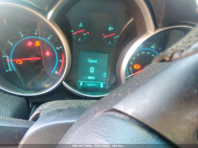 2011 CHEVROLET CRUZE LT W/1LT VIN: 1G1PF5S98B7293333