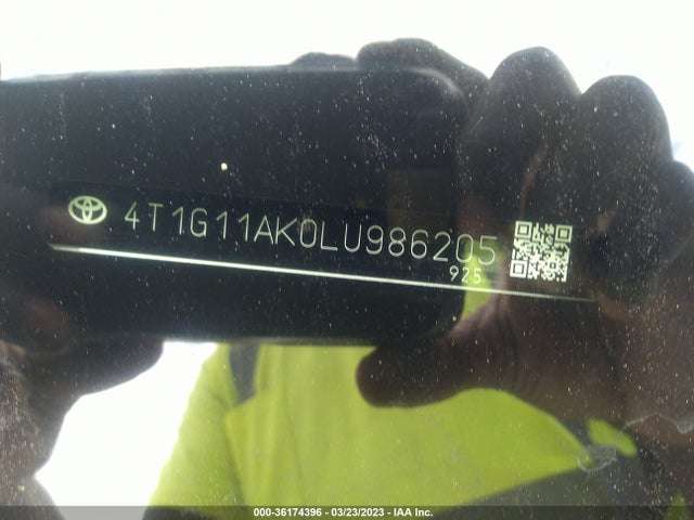 Toyota CAMRY SE 2020 4T1G11AK0LU986205 Image 11