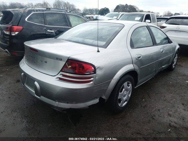 2005 DODGE STRATUS SDN SXT VIN: 1B3EL46T75N603853