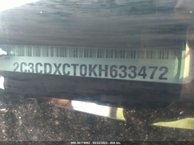2C3CDXCT0KH633472 Dodge CHARGER R/T