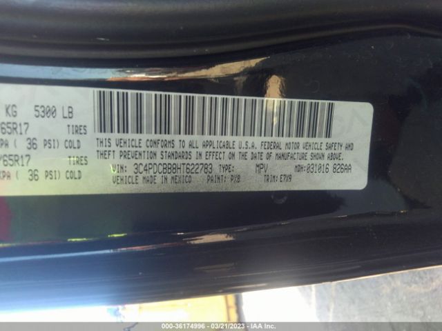 3C4PDCBB8HT622783 Dodge Journey Sxt