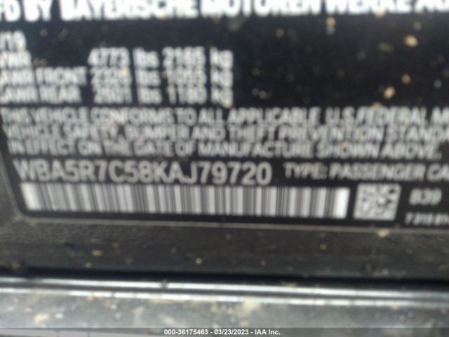 WBA5R7C58KAJ79720 BMW 3 Series 330i Xdrive