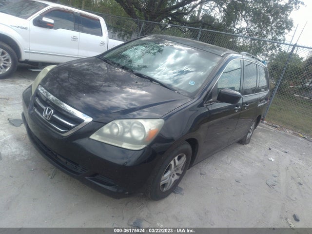 2005 HONDA ODYSSEY EX-L VIN: 5FNRL38645B122734