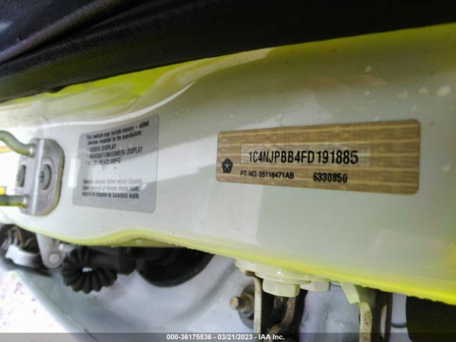 1C4NJPBB4FD191885 Jeep Patriot Sport
