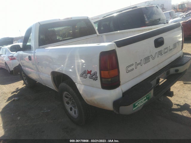 2006 CHEVROLET SILVERADO 1500 WORK TRUCK VIN: 3GCEK14Z86G172697