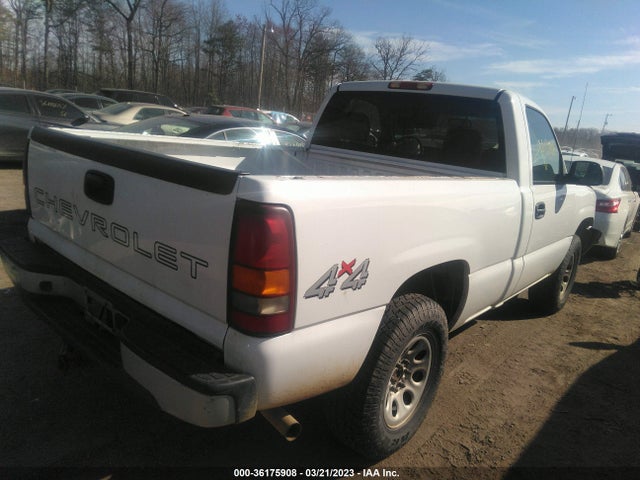 2006 CHEVROLET SILVERADO 1500 WORK TRUCK VIN: 3GCEK14Z86G172697