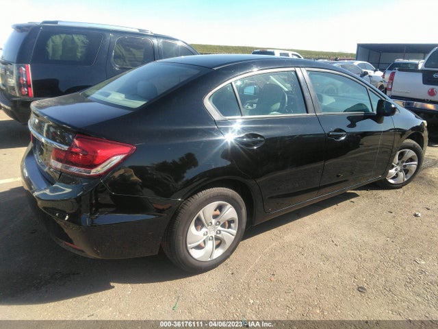 Honda Civic Sedan Lx 2014 19XFB2F55EE201443 Image 4