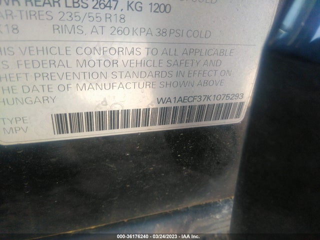 WA1AECF37K1075293 Audi Q3 PREMIUM
