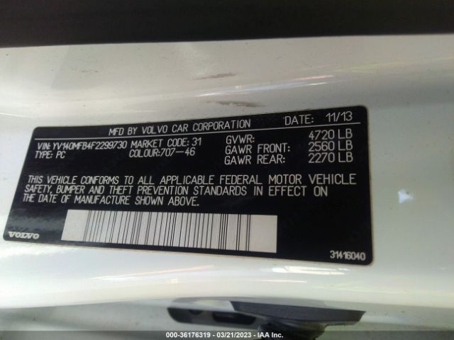 YV140MFB4F2299730 Volvo S60 T5 Drive-e Premier