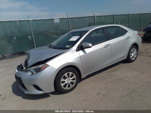 2014 TOYOTA COROLLA L/LE/S/S PLUS/LE PLUS VIN: 2T1BURHE5EC067305