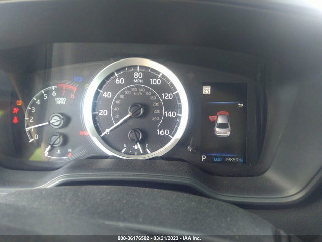 2022 TOYOTA COROLLA LE VIN: 5YFEPMAE7NP318505