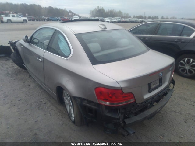 2013 BMW 1 SERIES 128I VIN: WBAUP7C55DVP25743