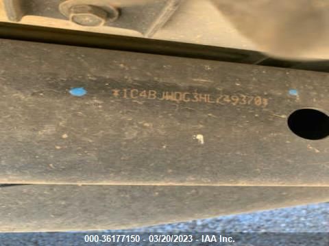 1C4BJWDG3HL749370 Jeep Wrangler Unlimited Sport