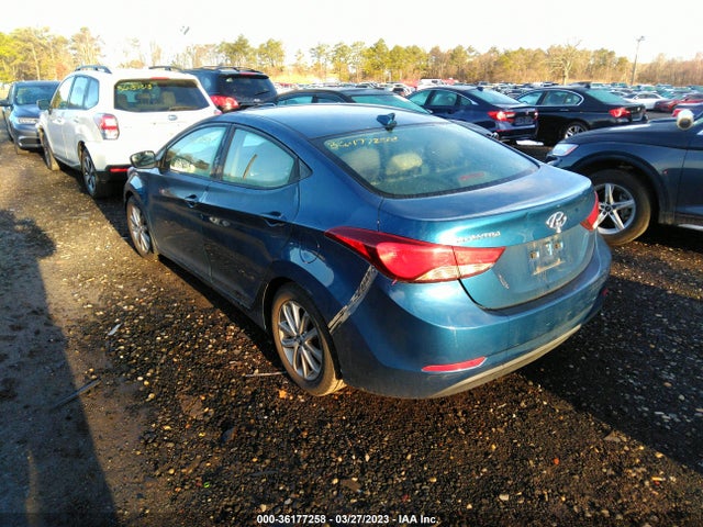 2016 HYUNDAI ELANTRA SE VIN: KMHDH4AE6GU599139