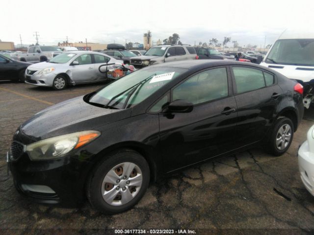 KNAFK4A67E5237123 KIA FORTE LX