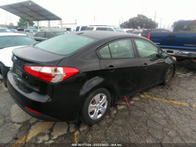 KNAFK4A67E5237123 KIA FORTE LX