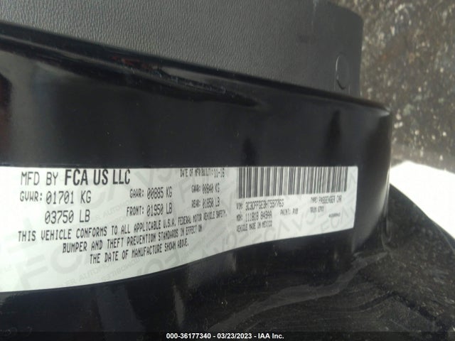 2017 Fiat 500e, VIN: 3C3CFFGE3HT557763