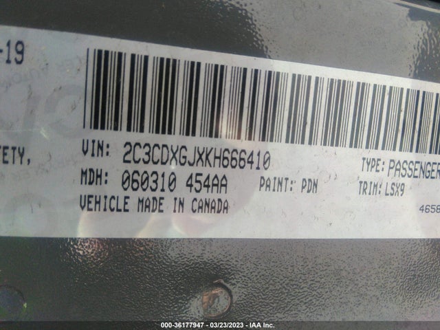 Dodge Charger Scat Pack 2019 2C3CDXGJXKH666410 Image 9