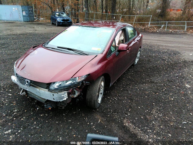 2013 HONDA CIVIC SDN LX VIN: 19XFB2F56DE220775