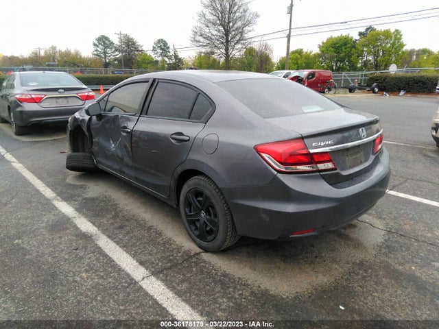 Honda Civic Sedan Lx 2014 19XFB2F56EE256306 Image 3