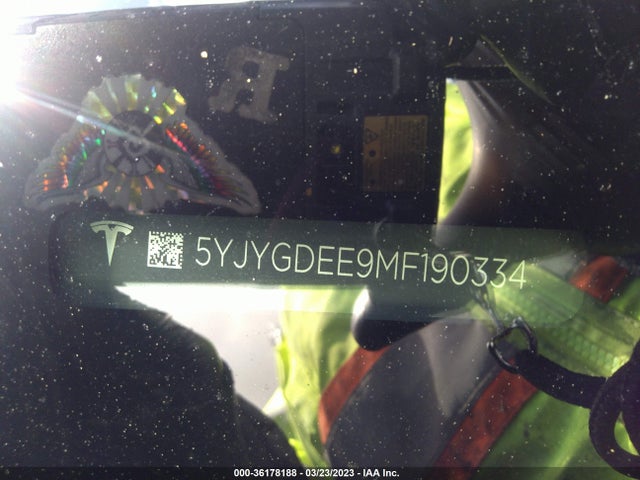 Tesla Model Y Long Range 2021 5YJYGDEE9MF190334 Image 10