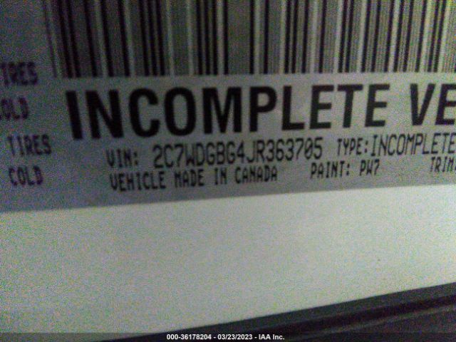 2C7WDGBG4JR363705 Dodge Grand Caravan Se