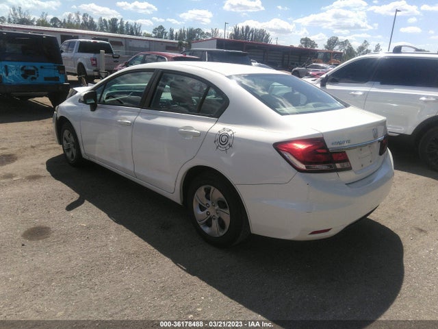 Honda Civic Sedan Lx 2014 19XFB2F55EE014722 Image 3