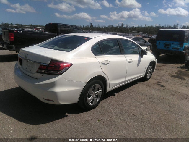 Honda Civic Sedan Lx 2014 19XFB2F55EE014722 Image 4