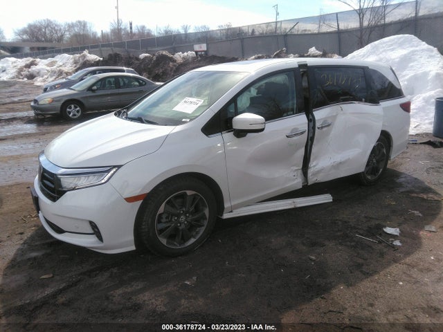 2022 HONDA ODYSSEY ELITE VIN: 5FNRL6H99NB010927