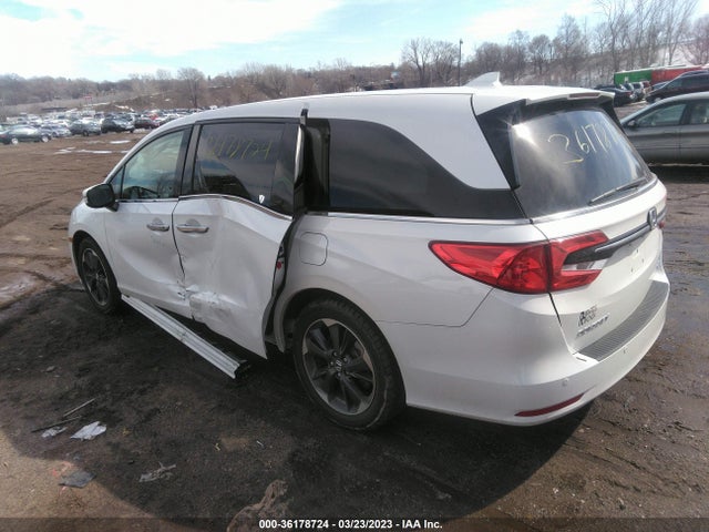 2022 HONDA ODYSSEY ELITE VIN: 5FNRL6H99NB010927