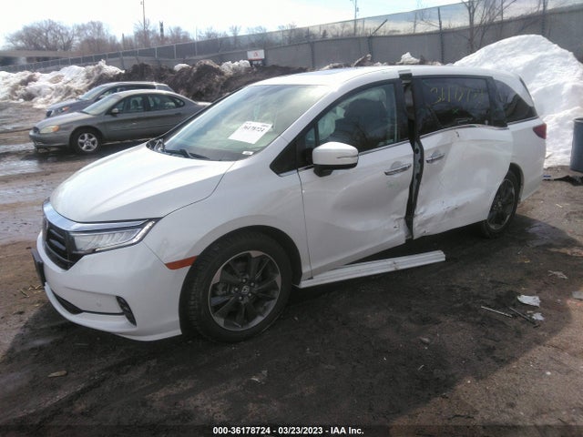 2022 HONDA ODYSSEY ELITE VIN: 5FNRL6H99NB010927