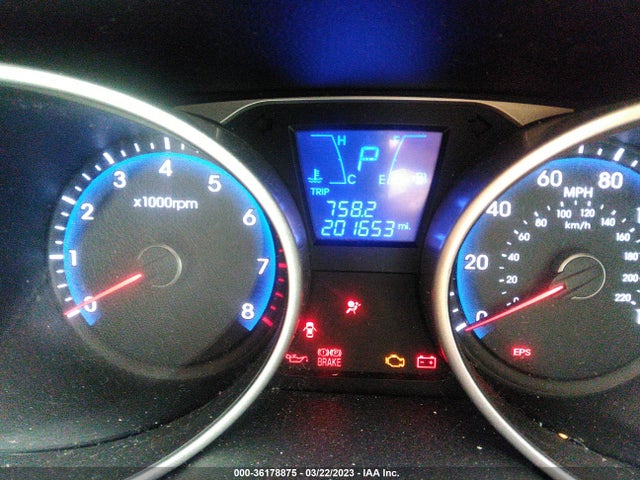 2013 HYUNDAI TUCSON GLS VIN: KM8JU3ACXDU615846