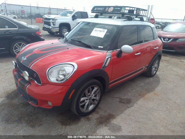 2012 MINI COOPER COUNTRYMAN S VIN: WMWZC3C50CWL87722