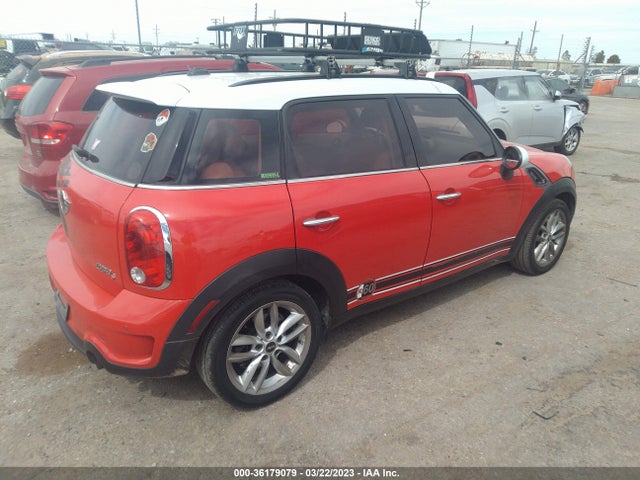 2012 MINI COOPER COUNTRYMAN S VIN: WMWZC3C50CWL87722