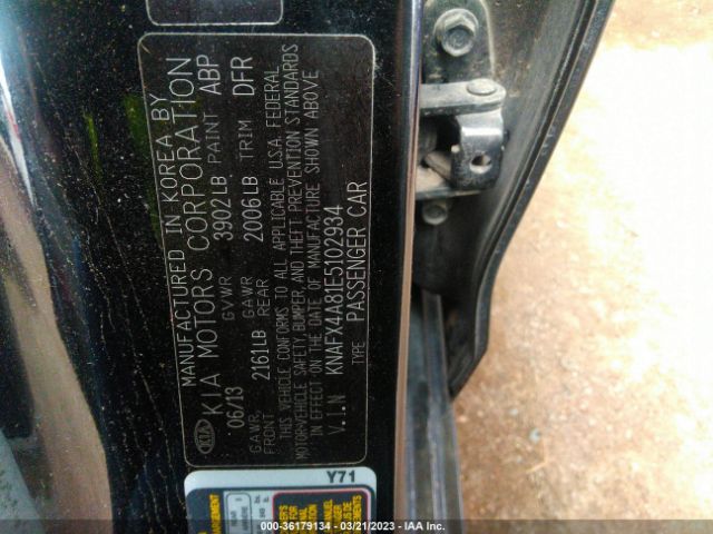 KNAFX4A81E5102934 KIA FORTE EX