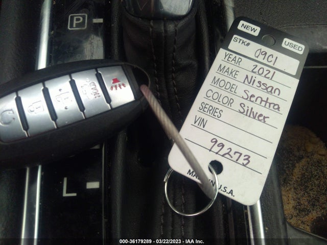2021 NISSAN SENTRA SV VIN: 3N1AB8CVXMY223424