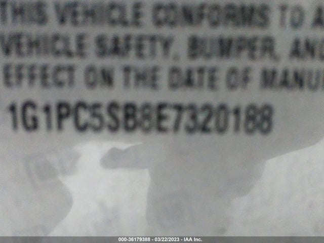 Chevrolet Cruze 1lt 2014 1G1PC5SB8E7320188 Image 9