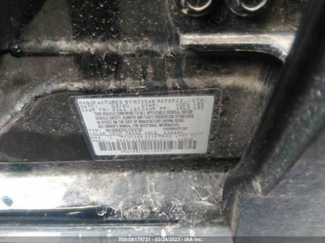 3N1AB8CV6LY243734 Nissan SENTRA SV