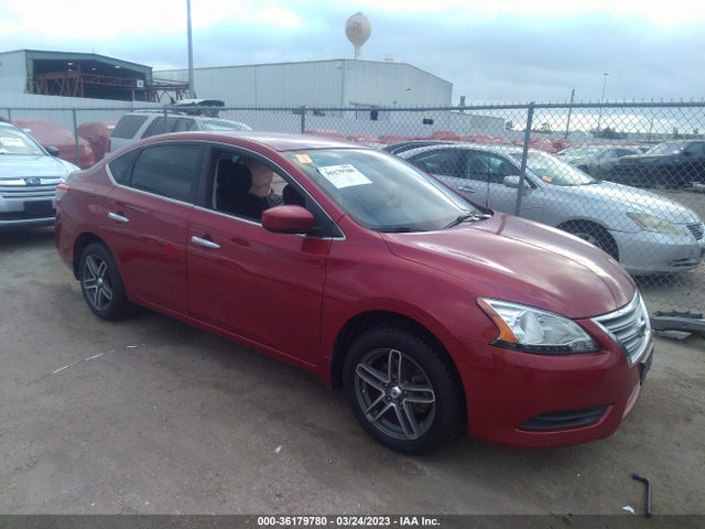2013 NISSAN SENTRA S VIN: 3N1AB7AP1DL765085