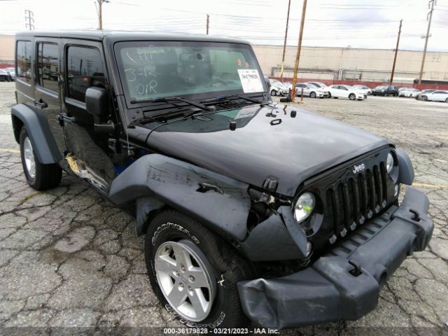 1C4BJWDGXJL812258 Jeep Wrangler Jk Unlimited Sport S