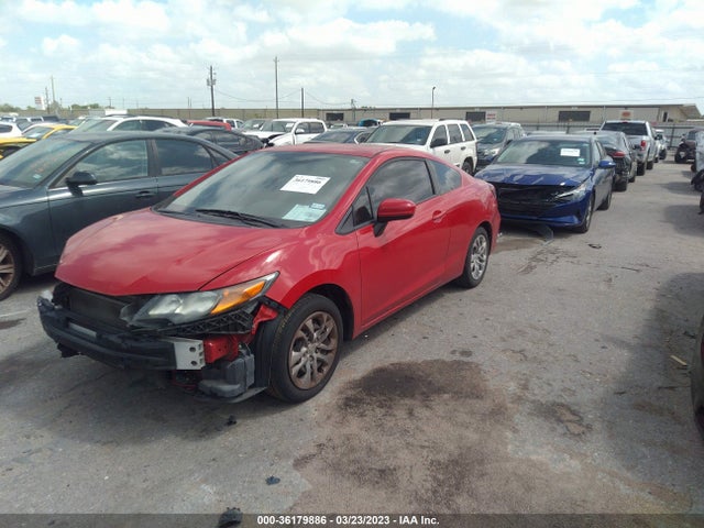Honda Civic Coupe Lx 2014 2HGFG3B5XEH503829 Image 2