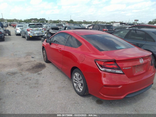 Honda Civic Coupe Lx 2014 2HGFG3B5XEH503829 Image 3