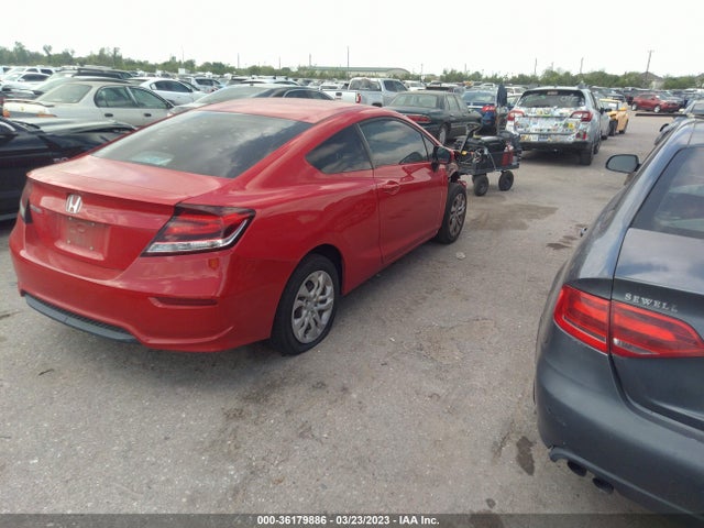 Honda Civic Coupe Lx 2014 2HGFG3B5XEH503829 Image 4