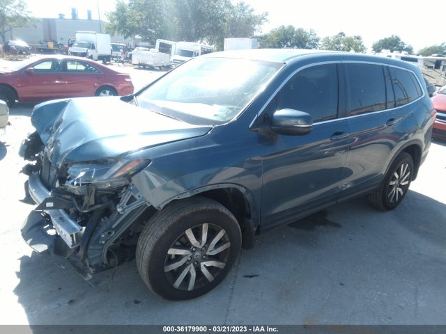 Honda Pilot Ex-l 2020 5FNYF5H53LB022174 Image 2