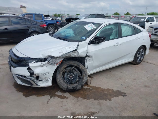 Honda Civic Sedan Lx 2021 2HGFC2F65MH545350 Image 2