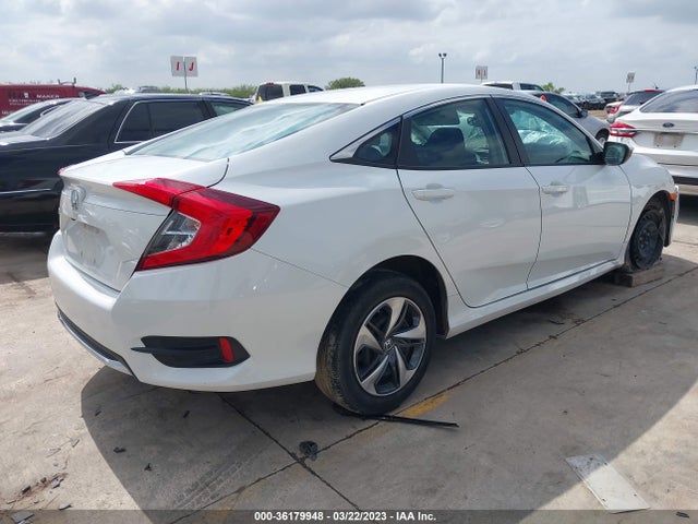 Honda Civic Sedan Lx 2021 2HGFC2F65MH545350 Image 4
