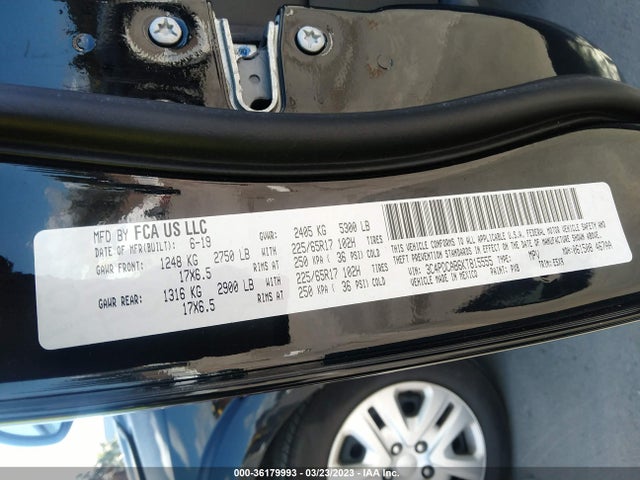 Dodge Journey Se Value Pkg 2019 3C4PDCAB6KT815555 Image 10