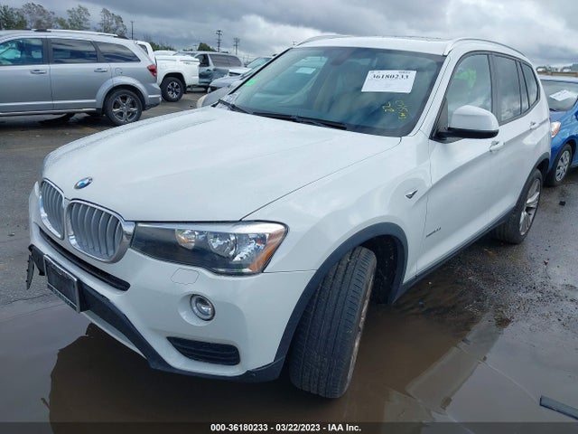 BMW X3 Xdrive28i 2016 5UXWX9C53G0D86345 Image 2