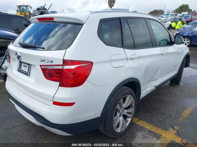 BMW X3 Xdrive28i 2016 5UXWX9C53G0D86345 Image 5